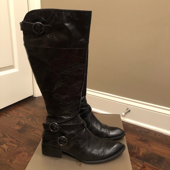 Born Brushed Grey Lira Boots - Picture 4 of 7